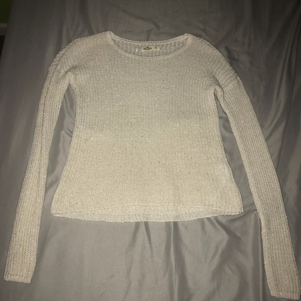 Hollister sparkle sweater size xsmall